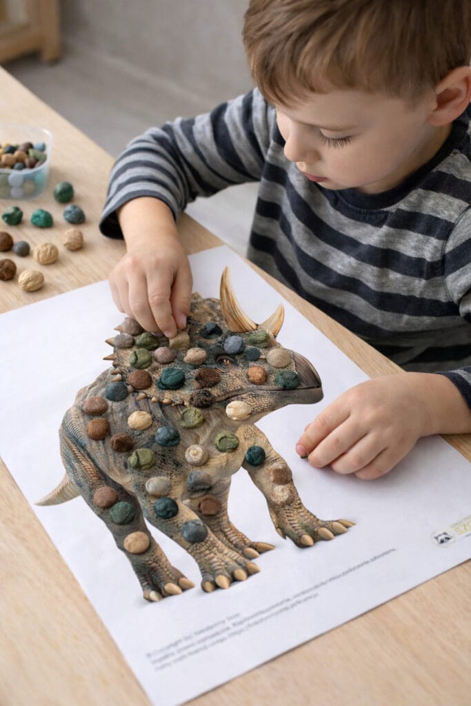Karty pracy z dinozaurami – jak wykorzystać je do rozwijania logicznego myślenia i koncentracji?